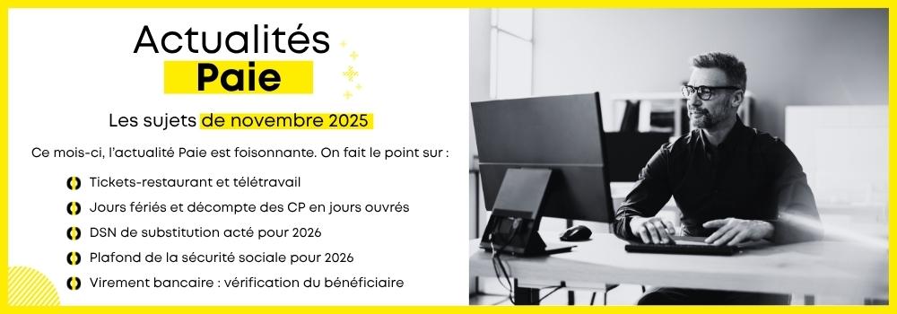 Actualités Paie de novembre 2025